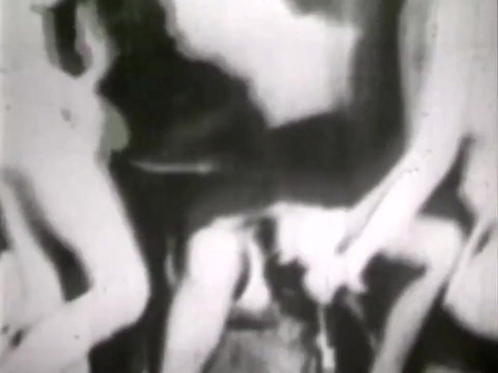 Vintage megastore: Very hairy antique pussy