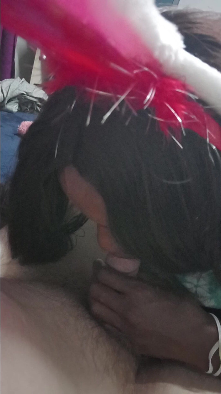 hothouse18xxx: La principessa nera succhia un piccolo cazzo nero