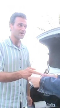 Blonde Babe Seduces Taxi Driver in Steamy Encounter