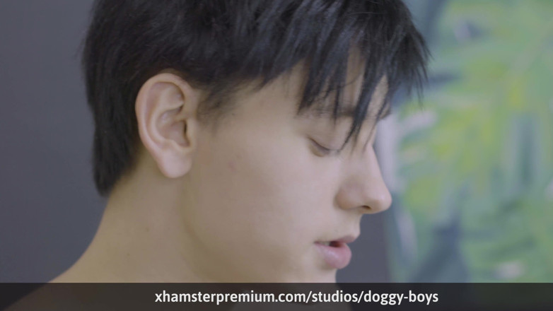 Doggy boys: Taking a long bareback cock