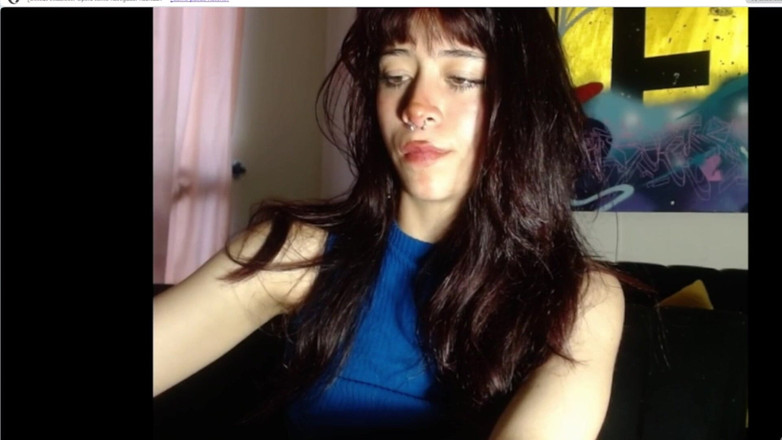 Colombianas amateur: Masturbace Drobné Nahé Show Speciální Webkamera