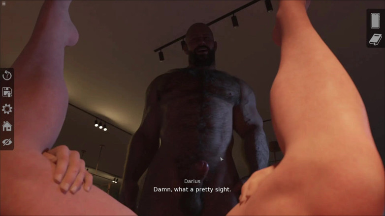 Future man: Muscular Gay Fingering Twink Sam Asshole and Licking Ass