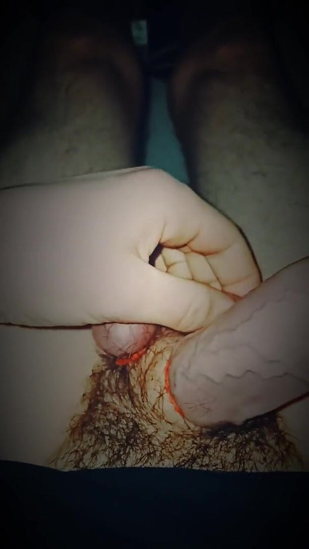 Glassofsperm: Teen boy playing with his penis and balls 'till cum