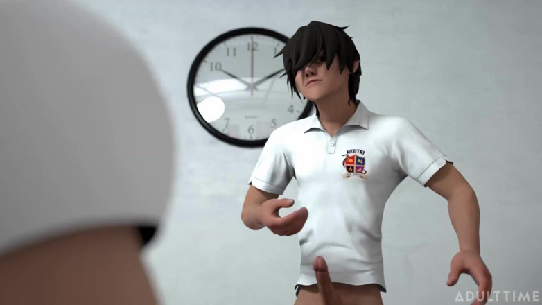 Hentai Sex School: Hentai sex college episode 2 - big titty hentai milf begs for...