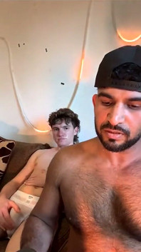 Livestream Session, Using a White Fag with My Italian Mate