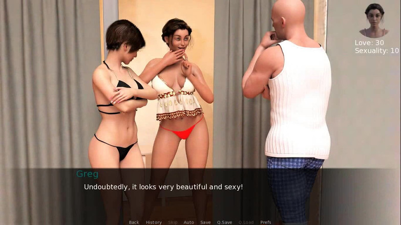 Dirty GamesXxX: 내 약혼자를 돌림빵: 옷 가게에서 친구와 남편을 따먹는 5화