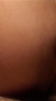 Amateur porn comes in the glass and she licks it