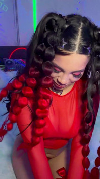Archi rossi, glittera lentiggini Gigi Star possiede la stanza a clitoride stasera!