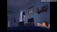 Cartoon Universal: Summertime saga part 25 - stepmommy taste my big cock (Czech sub)