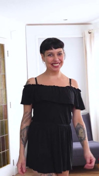 Alternative MILF Discovers Black Cocks. Leine Rebel Loves Interracial in Fakings Black Fix