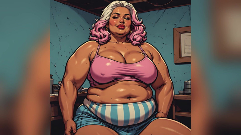AI Porn: Babes with Muscles Art