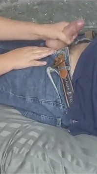 I Lost a Bet Against My Step Brother and Had to Jerk Him off