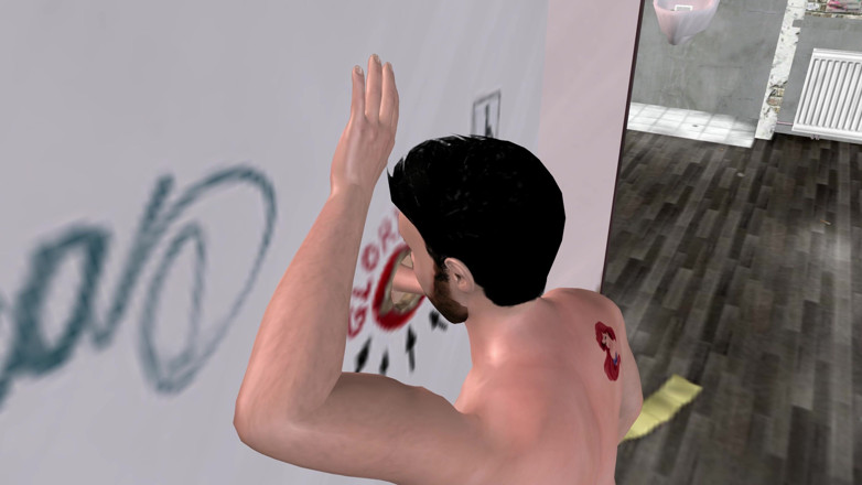 LustMen: Animated 3D Gay Porn - Handsome Man Sucking Dick Through Glory Hole...