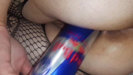Anal-lovefuck: Teen masturbate Red Bull !