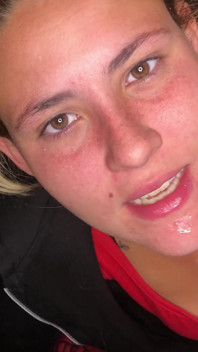 Uruguayan Girl Compilation of Cumshots on the Face and in the Mouth