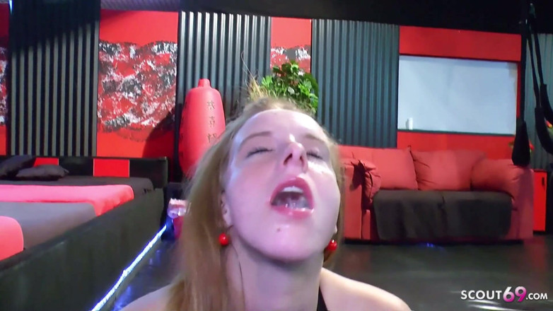Full porn collection: The kinky skinny teens Penny and Natalie at a bukkake...