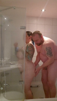 Soapy Shower Bts Elizabethhunny &chriscoxxx