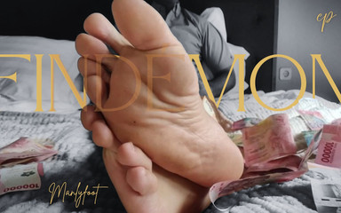 Manlyfoot: Findemon avsnitt 1: Du hittade mig, nu är du knullad - Manlyfoot Findom -serien