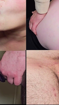 Goon to Premature Ejaculation Compilation! Split Screen