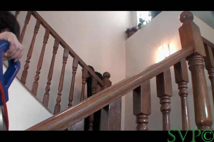 Wicked Smoking Stepmothers: Gorąca macocha pali papierosy i kutas na schodach