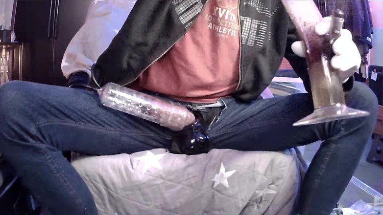 JeansdadXL: Папочка празднует член 2