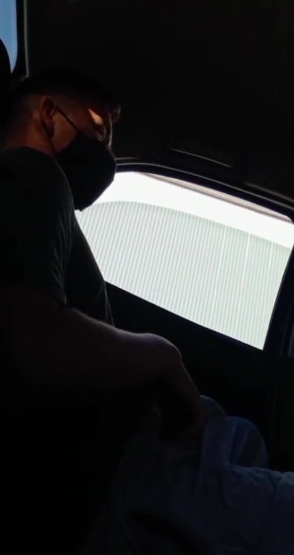 The backyard bastard: Big dick teaching her in an uber pumping milk for...