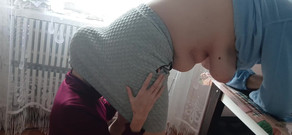 Lesbian-candys: Atrapé a mi colega lamiendo el culo de mi jefe