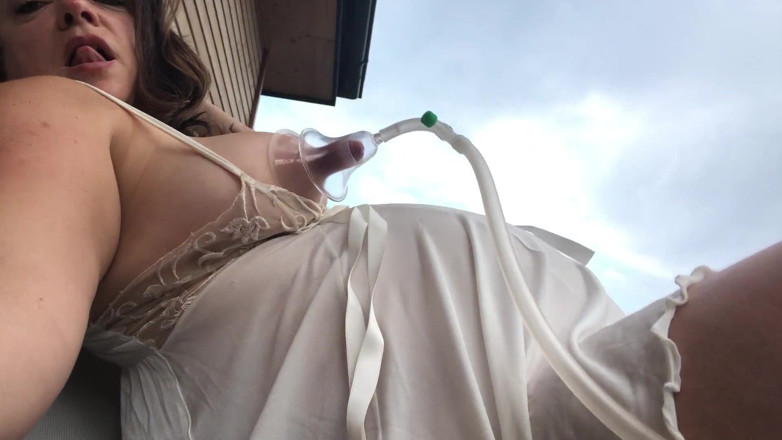 Tanja Tachee: XXXL size nipples