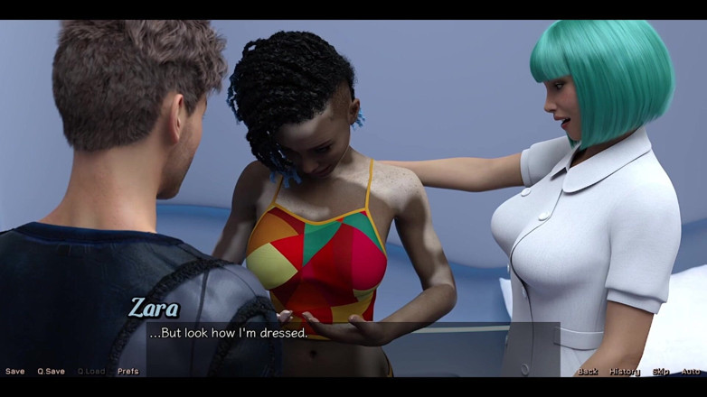 AVN Teller: Stranded in Space - Hot Black Women in My Bed