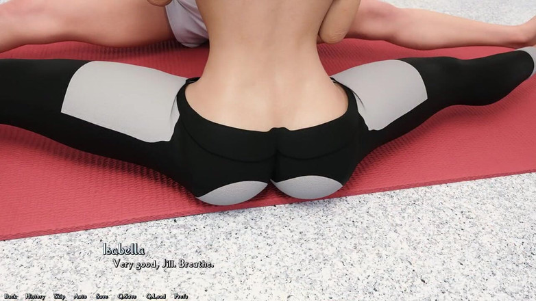 LoveSkySan69Real: Быть диком 0.7.0, часть 194, сексуальная йога и возбужденные крошки от LoveskySan69