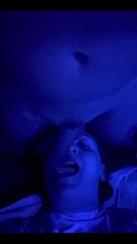 Blowjob in Blue