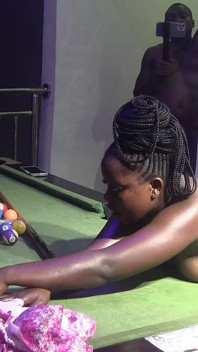 Làm tình nghiệp dư tại nhà bởi snooker