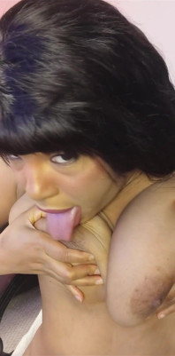 Baby Girls Suck and Lick Nipples