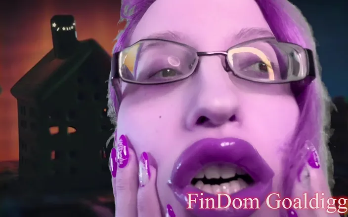 FinDom Goaldigger: Trasformazione della ragazza con enormi labbra di puttana