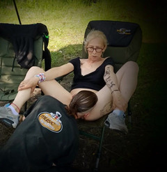 XhellllehX: 밀프 오럴과 야외에서 보지 먹기