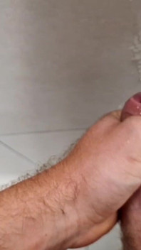 Cumming in Airport Toilet