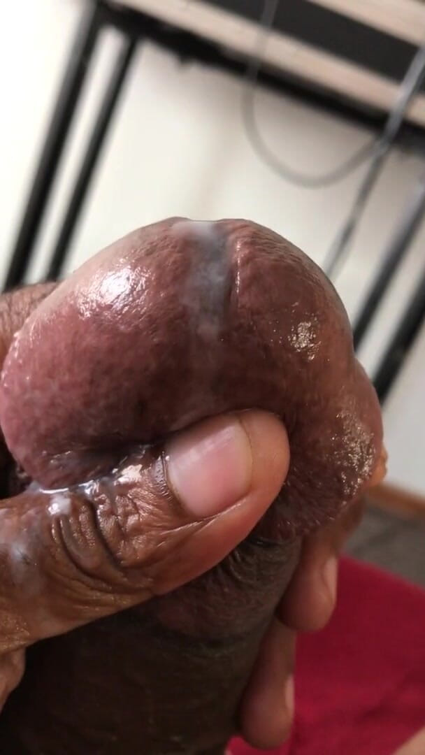 Harrypalms68: Rood handdoek-effect met sperma