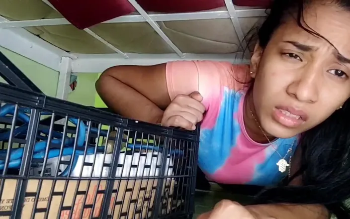 Leyne Rodriguez: I got stuck under the bed and my step brother...