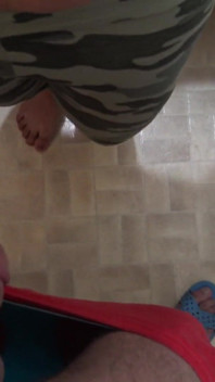 My Pervert Stepdad Cumming in My Panties