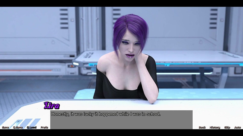 AVN Teller: Stranded in Space - She Emo Girl Opens up
