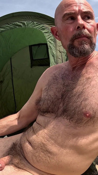 Hot Dilf nud beach pulă mare care se expune în dune - Rockardglans