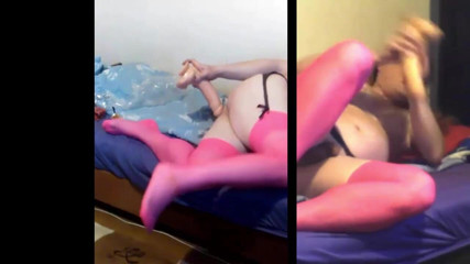 Dorisstar: Kontneuken op Skype met enorme monster dildo