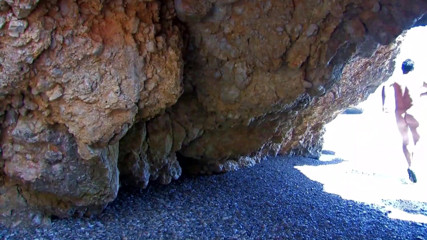 Real Home Made: Trio anal sexy avec double pénétration sur la plage