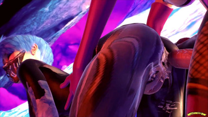 Gameslooper Sex Futanation: Sex ve fialové (část 3) Předělaná - Futa Animation