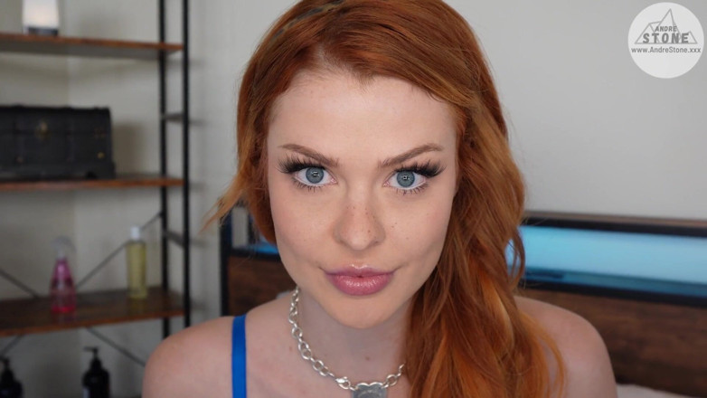 Andre Stone: Sexy Redhead College Co-ed Seduces Her Tutor