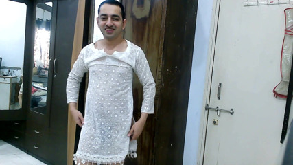 Cute & Nude Crossdresser: Bonita doce maricas crossdresser femboy Sweet Lollipop em quente nighty.