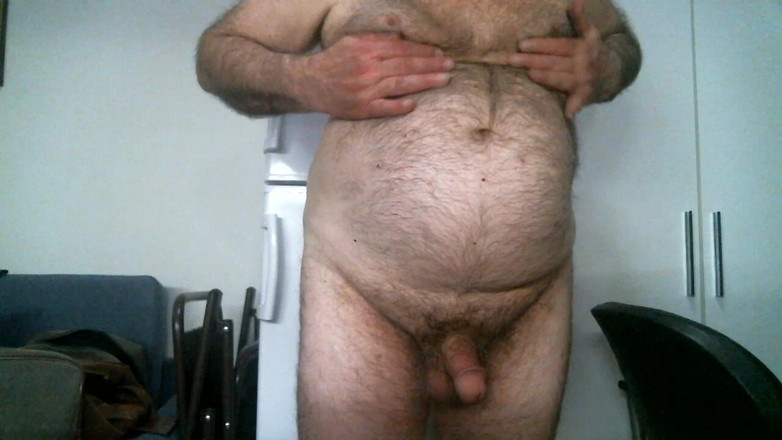 Coach Karl dude lodge: Coach Karl Rubs and Strokes During a Live Cam Show