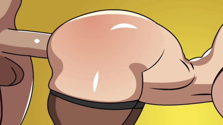 Animate golden: Finito dentro con un culo su 4 gambe