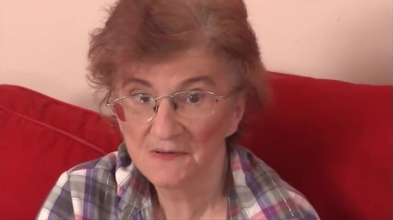 Muschi movie official: Old petite woman pussy fucking threesome sex