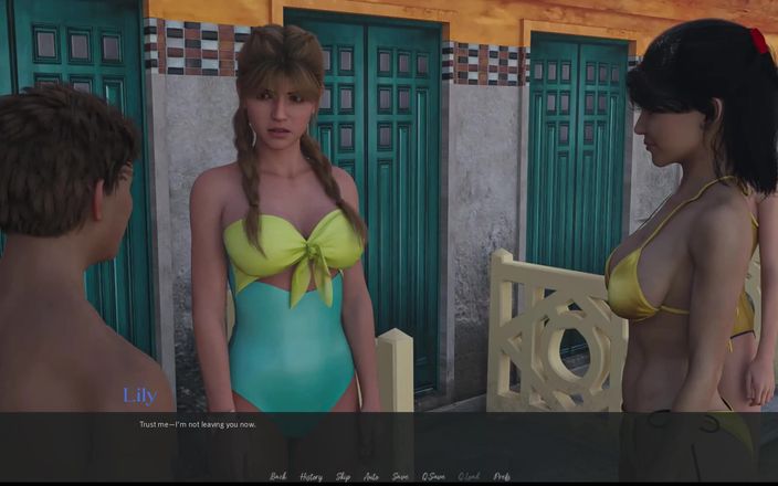 Johannes Gaming: Sendo uma esposa 19 Adi foi para a praia